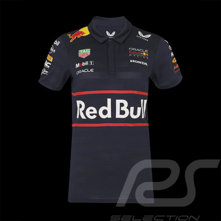 Red Bull Racing F1 Team Polo Shirt Collection Replica Night Sky TF9865-020 - Women's