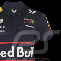 Polo Red Bull Racing F1 Team Collection Replica Bleu Nocturne TF9865-020 - Femme