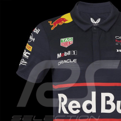 Polo Red Bull Racing F1 Team Collection Replica Bleu Nocturne TF9865-020 - Femme