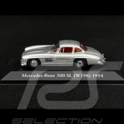 Mercedes 300 SL W198 1954 Silver gray metallic 1/43 Atlas Collection 10101Diver300SL