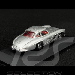 Mercedes 300 SL W198 1954 Silver gray metallic 1/43 Atlas Collection 10101Diver300SL