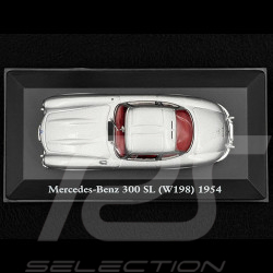 Mercedes 300 SL W198 1954 Silbergrau Metallic 1/43 Atlas Collection 10101Diver300SL