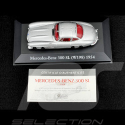 Mercedes 300 SL W198 1954 Silbergrau Metallic 1/43 Atlas Collection 10101Diver300SL