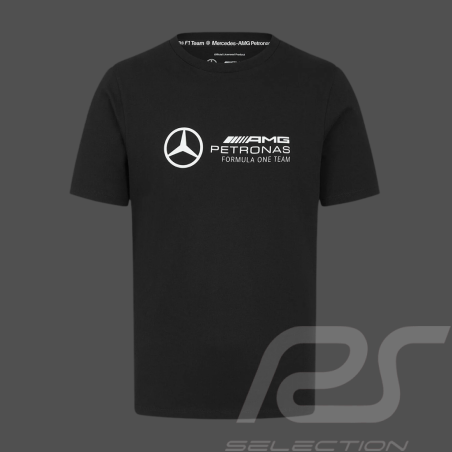 T-shirt Mercedes Pas Cher AMG Petronas F1 Team Russell Noir 701227037-001 - homme