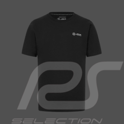 T-shirt Mercedes Pas Cher AMG Petronas F1 Team Hamilton / Russell / Antonelli Noir 701227039-001 - homme
