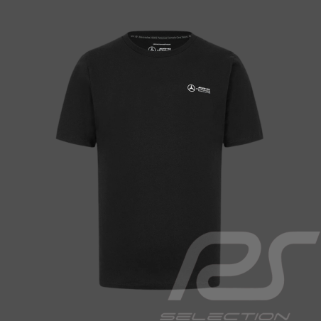 T-shirt Mercedes Pas Cher AMG Petronas F1 Team Hamilton / Russell / Antonelli Noir 701227039-001 - homme