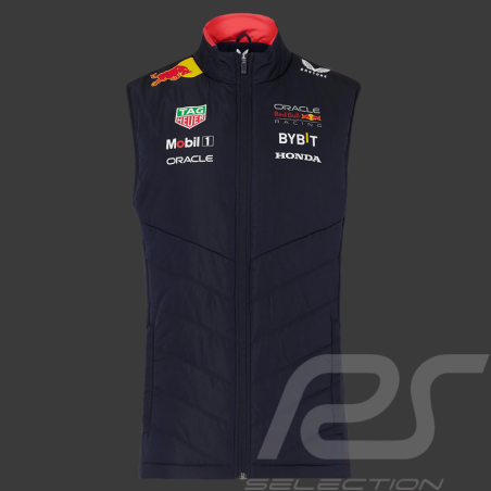 Red Bull F1 Racing Team Sleeveless Jacket Verstappen Night Sky TU5285-190 - Men's
