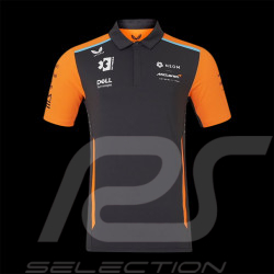 McLaren Extreme E Team Neom Polo Shirt Phantom / Papaya Orange TM5276XE-217 - Men's