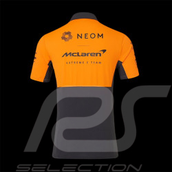 McLaren Extreme E Team Neom Polo Shirt Phantom / Papaya Orange TM5276XE-217 - Men's