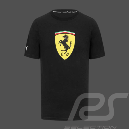 Ferrari T-shirt Günstige F1 Leclerc / Hamilton Team Puma Schwarz 701223481-002