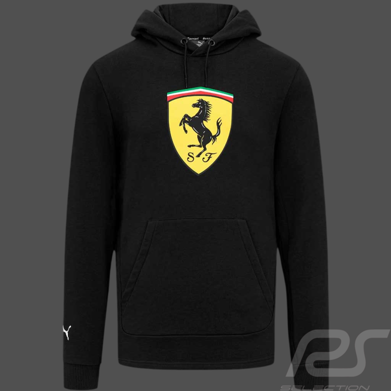 Sweat Ferrari Pas Cher F1 Leclerc / Hamilton Team Puma Hoodie à Capuche Noir 701223484-002