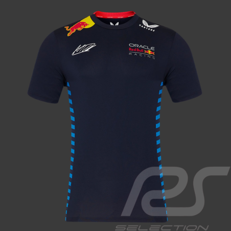Red Bull Racing T-shirt F1 Team Max Verstappen Signature Night Sky TM5887-190 - Men's