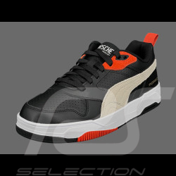 Chaussure Porsche Race Americana Puma RBD Drive Low Noir / Orange 309092-01 - mixte
