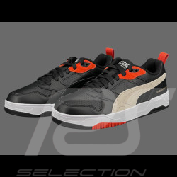 Chaussure Porsche Race Americana Puma RBD Drive Low Noir / Orange 309092-01 - mixte