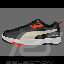 Porsche Schuhe Race Americana Puma RBD Drive Low Schwarz / Orange 309092-01 - unisex