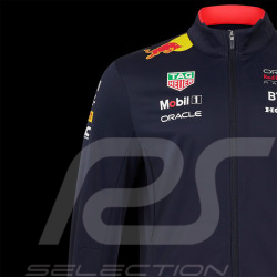 Red Bull Softshell Jacket Racing Verstappen Pérez F1  Navy Blue TU5286-190 - men