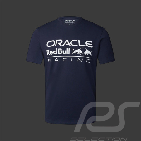 T-shirt Red Bull Racing F1 Team Verstappen Logo Bleu Nuit TU3308-NS - Mixte