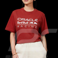 T-shirt Red Bull Racing F1 Team Verstappen Logo Winery TU3308-095 - Mixte