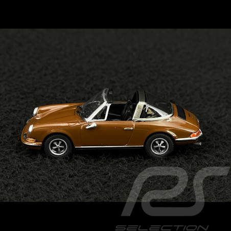 Porsche 911 Targa 1972 Sepia Brown 1/87 Minichamps 870064560
