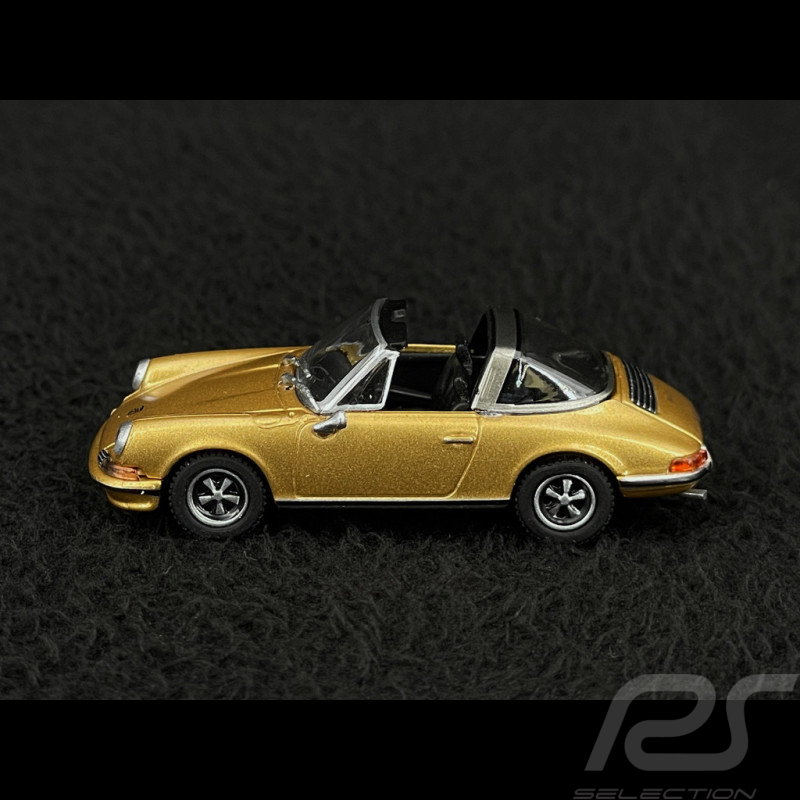 Porsche 911 Targa 1972 Doré métallisé 1/87 Minichamps 870064564