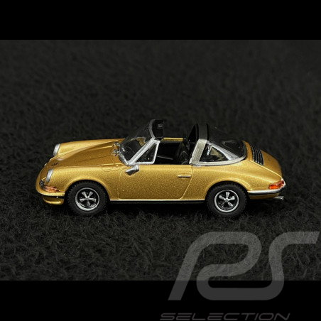 Porsche 911 Targa 1972 Doré métallisé 1/87 Minichamps 870064564