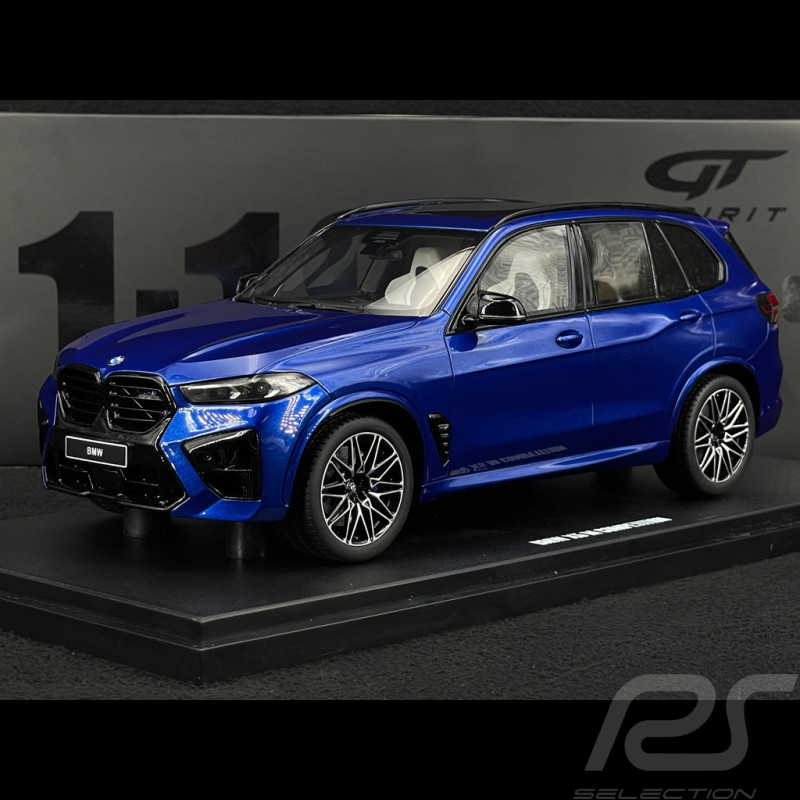 BMW X5 M Competition 2023 Marina Bay Blue Metallic 1/18 GT Spirit GT967