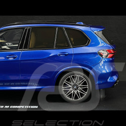BMW X5 M Competition 2023 Marina Bay Blau Metallic 1/18 GT Spirit GT967