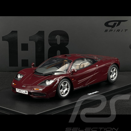 McLaren F1 1992 Burgunderrot 1/18 GT Spirit GT534