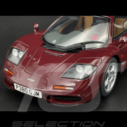 McLaren F1 1992 Burgunderrot 1/18 GT Spirit GT534