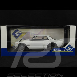 Nissan Skyline C10 Hakosuka Works 1970 Perlweiß  1/18 Solido S1813001
