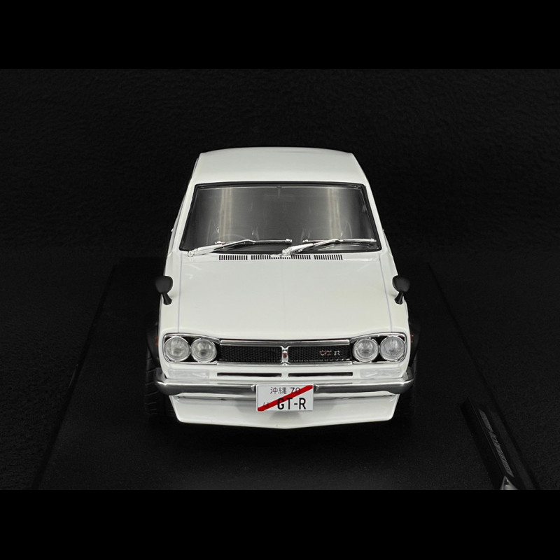 Nissan Skyline C10 Hakosuka Works 1970 White Pearl 1/18 Solido