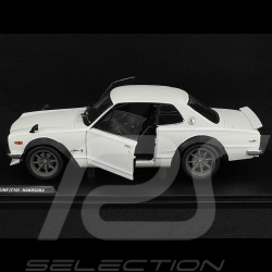 Nissan Skyline C10 Hakosuka Works 1970 White Pearl 1/18 Solido S1813001