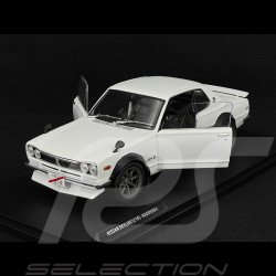 Nissan Skyline C10 Hakosuka Works 1970 White Pearl 1/18 Solido S1813001