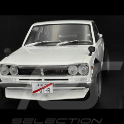 Nissan Skyline C10 Hakosuka Works 1970 White Pearl 1/18 Solido S1813001
