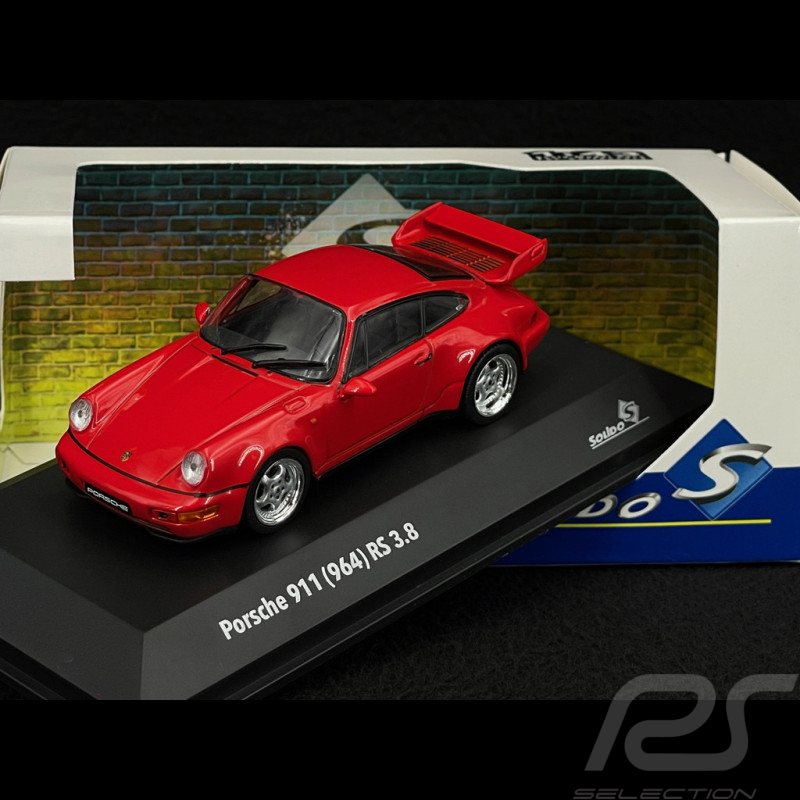 Porsche 911 Type 964 RS 3.8 1994 Indischrot 1/43 Solido S4316901