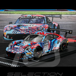 Porsche 911 GT3 R Typ 992 n°221 24 Heures de Spa 2022 1/18 IxoCollection LEGT18-20221