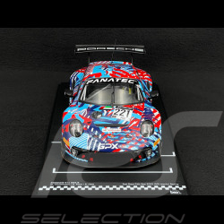 Porsche 911 GT3 R Typ 992 n°221 24 Heures de Spa 2022 1/18 IxoCollection LEGT18-20221