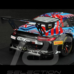 Porsche 911 GT3 R Type 992 n°221 24 Heures de Spa 2022 1/18 IxoCollection LEGT18-20221