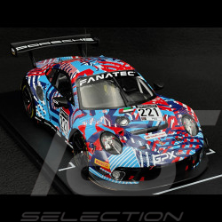 Porsche 911 GT3 R Typ 992 n°221 24 Heures de Spa 2022 1/18 IxoCollection LEGT18-20221