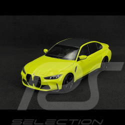BMW M3 G80 Competition 2023 Jaune Métallique 1/18 Minichamps 110020222