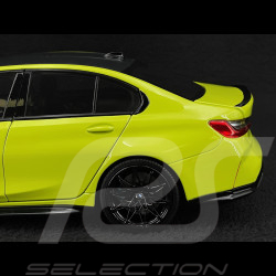 BMW M3 G80 Competition 2023 Lime 1/18 Minichamps 110020222