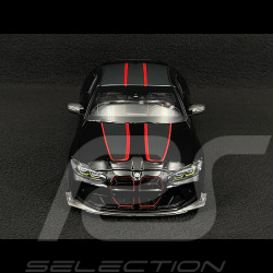 BMW M4 CSL 2023 Schwarz / Rot 1/18 Minichamps 110023021