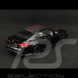 BMW M4 CSL 2023 Noir / Rouge 1/18 Minichamps 110023021
