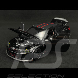 BMW M4 CSL 2023 Black / Red 1/18 Minichamps 110023021