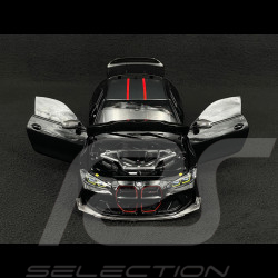 BMW M4 CSL 2023 Black / Red 1/18 Minichamps 110023021