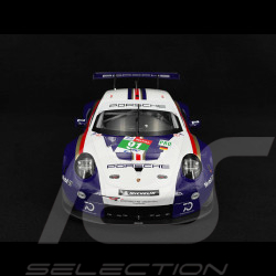 Porsche 911 RSR Type 991 n°91 2nd LMGTE 24h LeMans 2018 1/12 IxoCollection LEGT12004