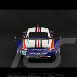 Porsche 911 RSR Type 991 n°91 2nd LMGTE 24h LeMans 2018 1/12 IxoCollection LEGT12004