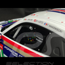 Porsche 911 RSR Type 991 n°91 2nd LMGTE Pro 24h LeMans 2018 1/12 IxoCollection LEGT12004