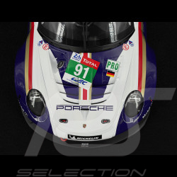 Porsche 911 RSR Typ 991 n°91 2nd LMGTE Pro 24h LeMans 2018 1/12 IxoCollection LEGT12004