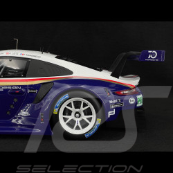 Porsche 911 RSR Type 991 n°91 2nd LMGTE Pro 24h LeMans 2018 1/12 IxoCollection LEGT12004
